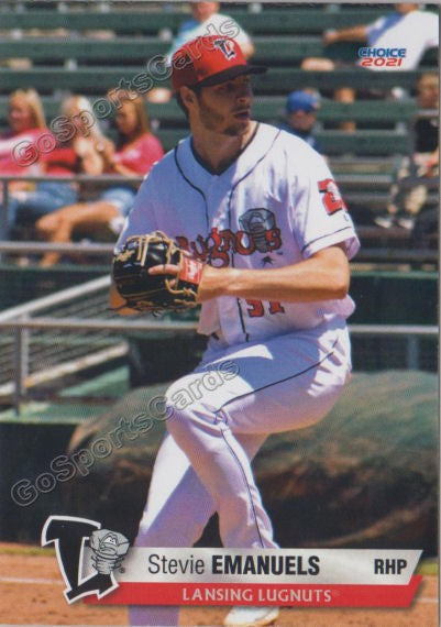 2021 Lansing Lugnuts Stevie Emanuels