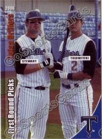 2006 Tulsa Drillers Ian Stewart Troy Tulowitzki