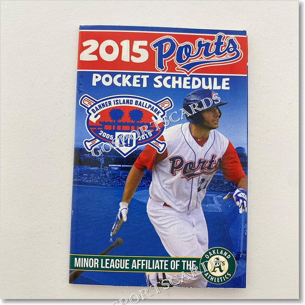 2015 Stockton Ports Pocket Schedule