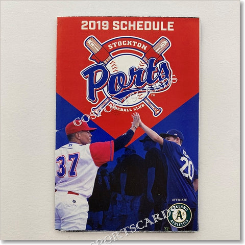 2019 Stockton Ports Pocket Schedule