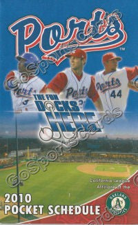 2010 Stockton Ports Pocket Schedule