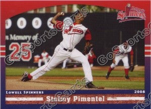2008 Lowell Spinners Stolmy Pimentel