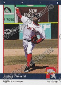 2011 Portland Sea Dogs Stolmy Pimentel