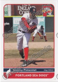 2012 Portland Sea Dogs Stolmy Pimentel