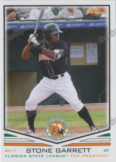 2017 Florida State League Top Prospect FSL Stone Garrett