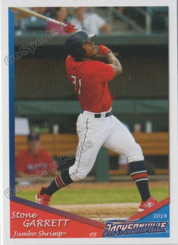 2019 Jacksonville Jumbo Shrimp Stone Garrett