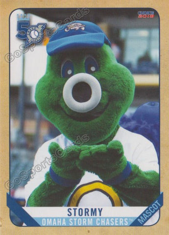 2018 Omaha Royals Stormy Mascot