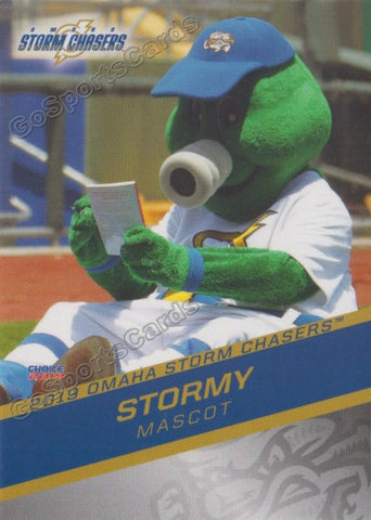 2019 Omaha Storm Chasers Stormy Mascot