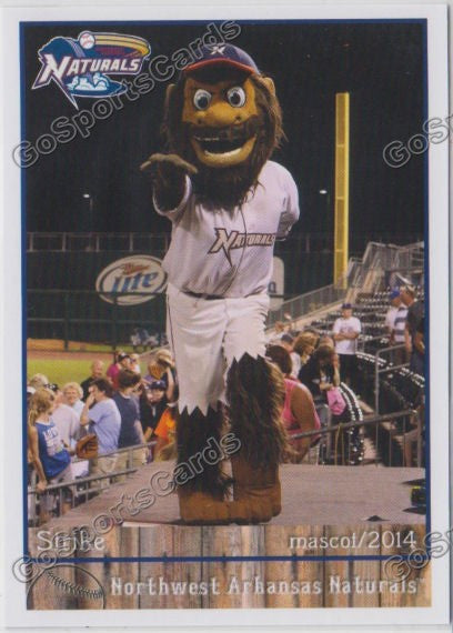 2014 Northwest Arkansas Naturals Strike Mascot