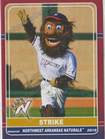 2019 Northwest Arkansas Naturals Strike Mascot