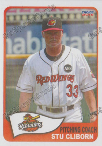 2016 Rochester Red Wings Stu Cliburn