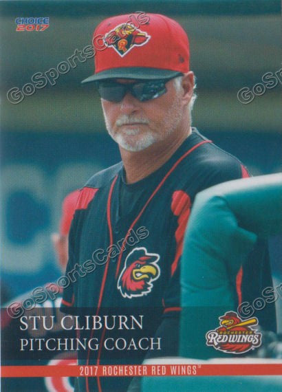 2017 Rochester Red Wings Stu Cliburn