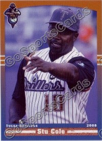 2008 Tulsa Drillers Stu Cole
