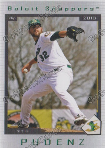 2013 Beloit Snappers Stu Pudenz