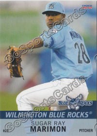 2012 Wilmington Blue Rocks Sugar Ray Marimon