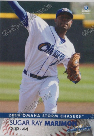 2014 Omaha Storm Chasers Sugar Ray Marimon