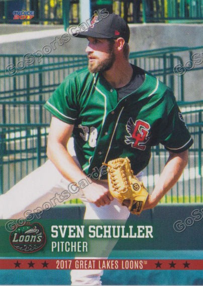 2017 Great Lakes Loons Sven Schuller Schueller