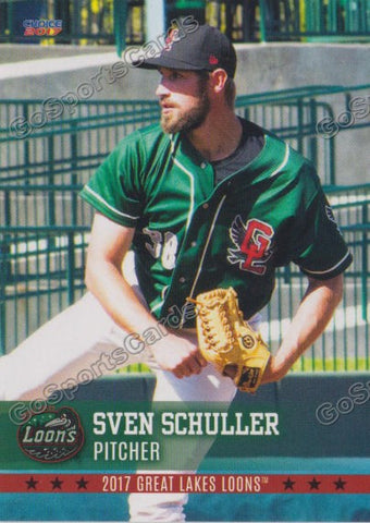 2017 Great Lakes Loons Sven Schuller Schueller