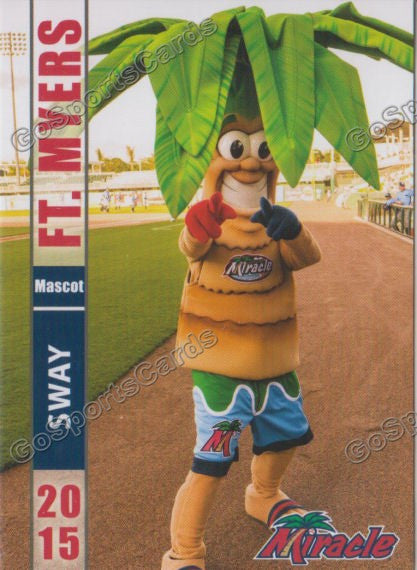 2015 Fort Myers Miracle Sway Mascot