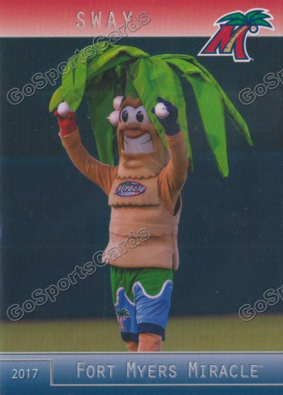 2017 Fort Myers Miracle Sway Mascot