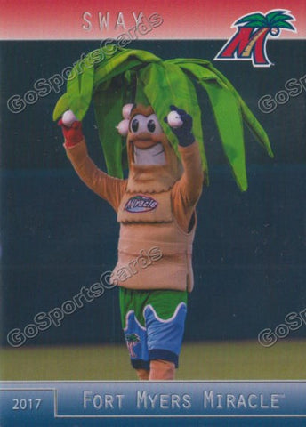 2017 Fort Myers Miracle Sway Mascot