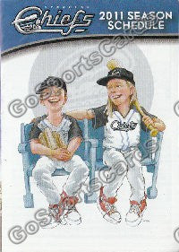 2011 Syracuse Chiefs Pocket Schedule