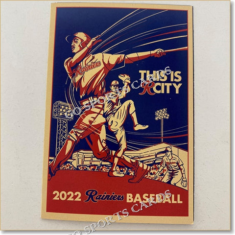 2022 Tacoma Rainiers Pocket Schedule 