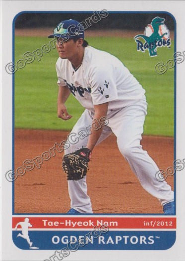 2012 Ogden Raptors Tae Hyeok Nam