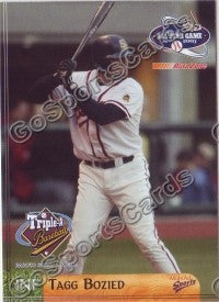 2003 Pacific Coast League All-Star Multi-Ad Tagg Bozied