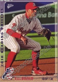 2010 Reading Phillies Tagg Bozied