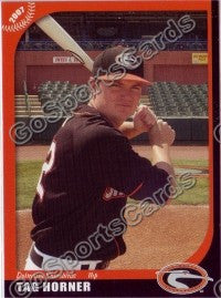 2007 Delmarva Shorebirds Tag Horner