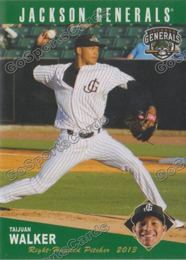 2013 Jackson Generals Taijuan Walker