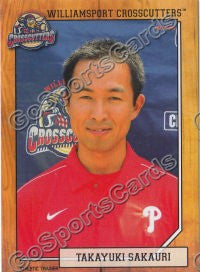 2012 Williamsport Crosscutters Takayuki Sakauri