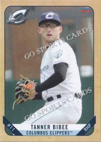 2023 Columbus Clippers Tanner Bibee