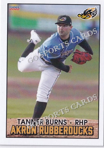 2022 Akron RubberDucks Tanner Burns