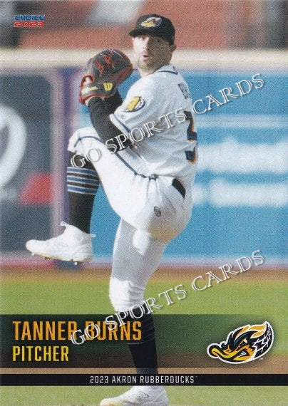 2023 Akron Rubberducks Tanner Burns