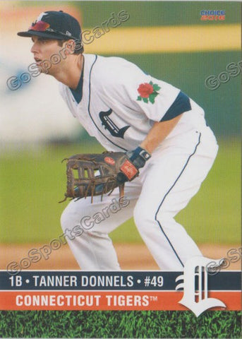 2016 Connecticut Tigers Tanner Donnels