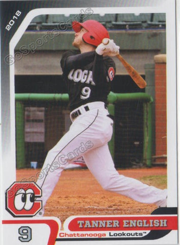 2018 Chattanooga Lookouts Tanner English