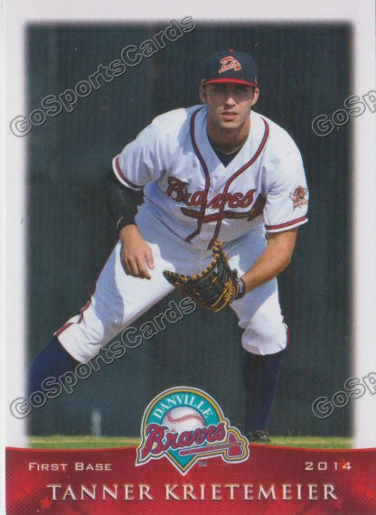 2014 Danville Braves Tanner Krietemeier