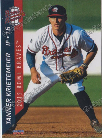 2015 Rome Braves Tanner Krietemeier