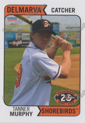 2015 Delmarva Shorebirds Tanner Murphy