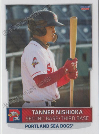 2021 Portland Sea Dogs Tanner Nishioka