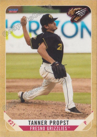 2021 Fresno Grizzlies Tanner Propst