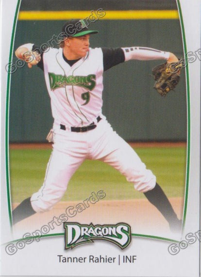 2014 Dayton Dragons Tanner Rahier