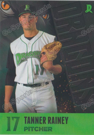 2016 Dayton Dragons Tanner Rainey