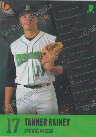 2016 Dayton Dragons Tanner Rainey