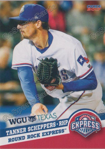 2017 Round Rock Express Tanner Scheppers