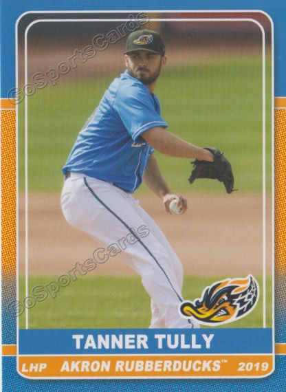 2019 Akron Rubberducks Tanner Tully