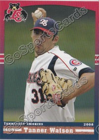 2008 Tennessee Smokies Tanner Watson