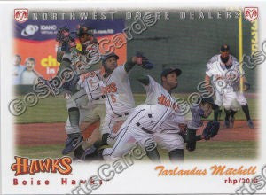 2010 Boise Hawks Tarlandus Mitchell